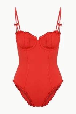 STAUD GOSSAMER ONE PIECE  RED ROSE REDROSE Online