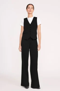 STAUD GRAYSON PANT SUITING BLACK Hot