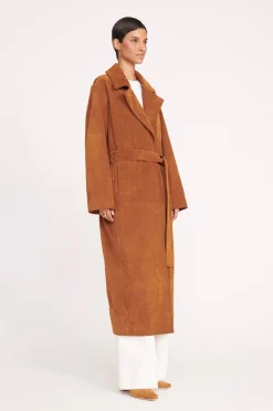 STAUD HOLDEN COAT   TAN New