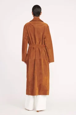STAUD HOLDEN COAT   TAN New