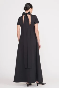 STAUD ILANA DRESS   BLACK Best