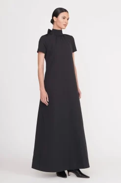 STAUD ILANA DRESS   BLACK Best