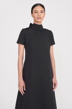 STAUD ILANA DRESS   BLACK Best