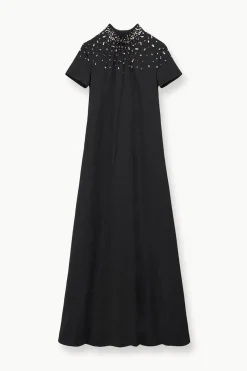 STAUD ILANA DRESS  BLACK SILVER BLACKSILVER Online