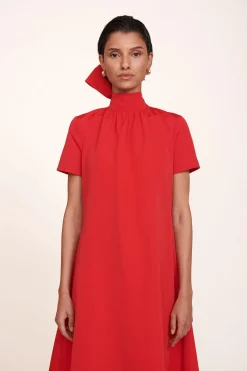 STAUD ILANA DRESS   POINSETTIA Online