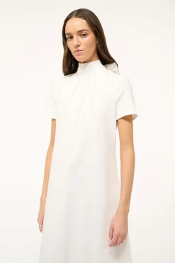 STAUD ILANA DRESS   WHITE Outlet