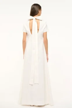 STAUD ILANA DRESS   WHITE Outlet