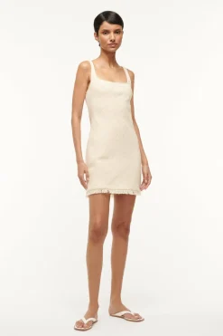 STAUD ISABELA DRESS IVORY Clearance