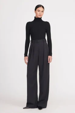 STAUD JACE TOP   BLACK Outlet
