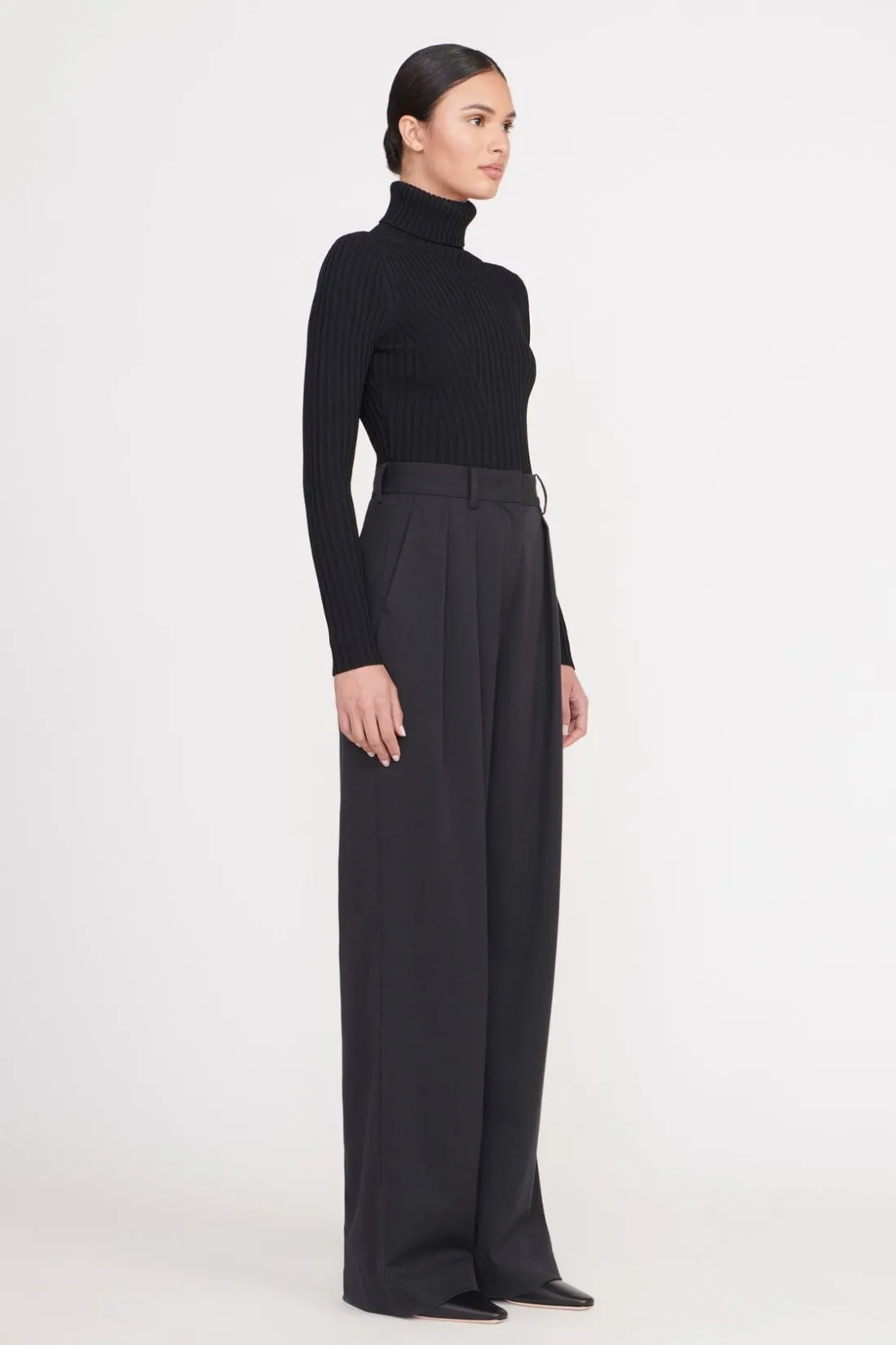STAUD JACE TOP BLACK Outlet