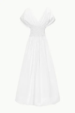 STAUD JACKSON DRESS   WHITE Online