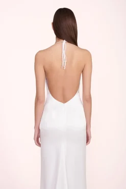 STAUD JANET DRESS   WHITE New