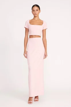 STAUD JEREMIAH SKIRT  CHERRY BLOSSOM CHERRYBLOSSOM Best