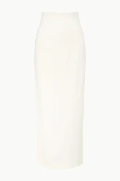 STAUD JEREMIAH SKIRT   IVORY Outlet