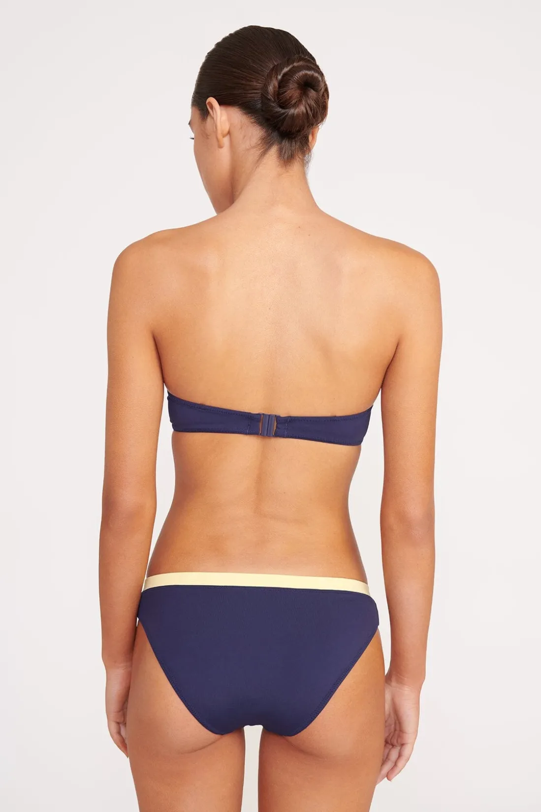 STAUD JO BALCONETTE BIKINI TOP NAVY COLORBLOCK NAVYCOLORBLOCK Online