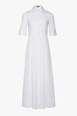 STAUD JOAN MAXI DRESS   WHITE Best