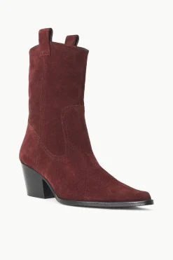 STAUD JUNE BOOT MAHOGANY Hot