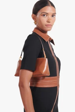 STAUD KAIA SHOULDER BAG   TAN