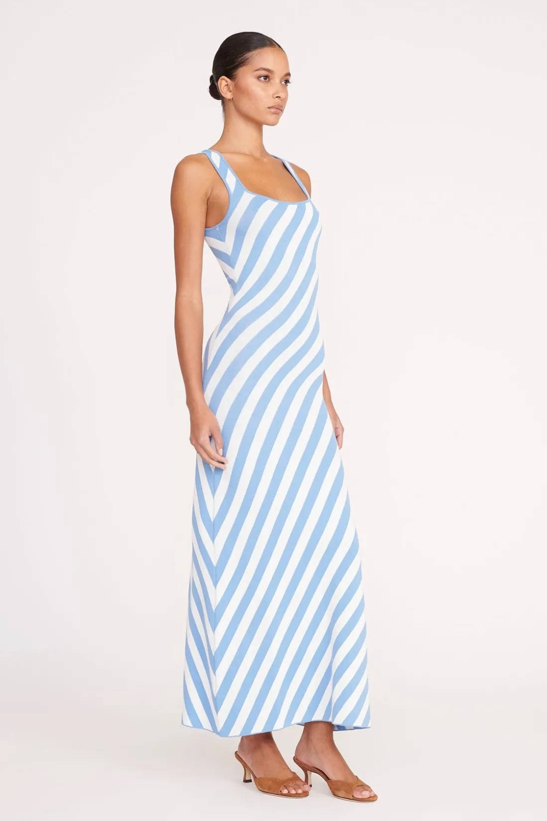 STAUD KATIE DRESS BLUE SEASHORE STRIPE BLUESEASHORESTRIPE Outlet