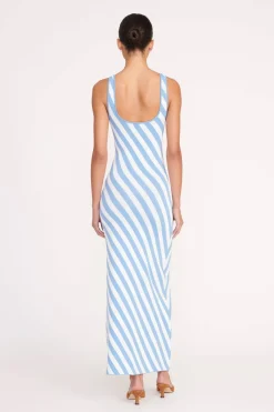 STAUD KATIE DRESS BLUE SEASHORE STRIPE BLUESEASHORESTRIPE Outlet