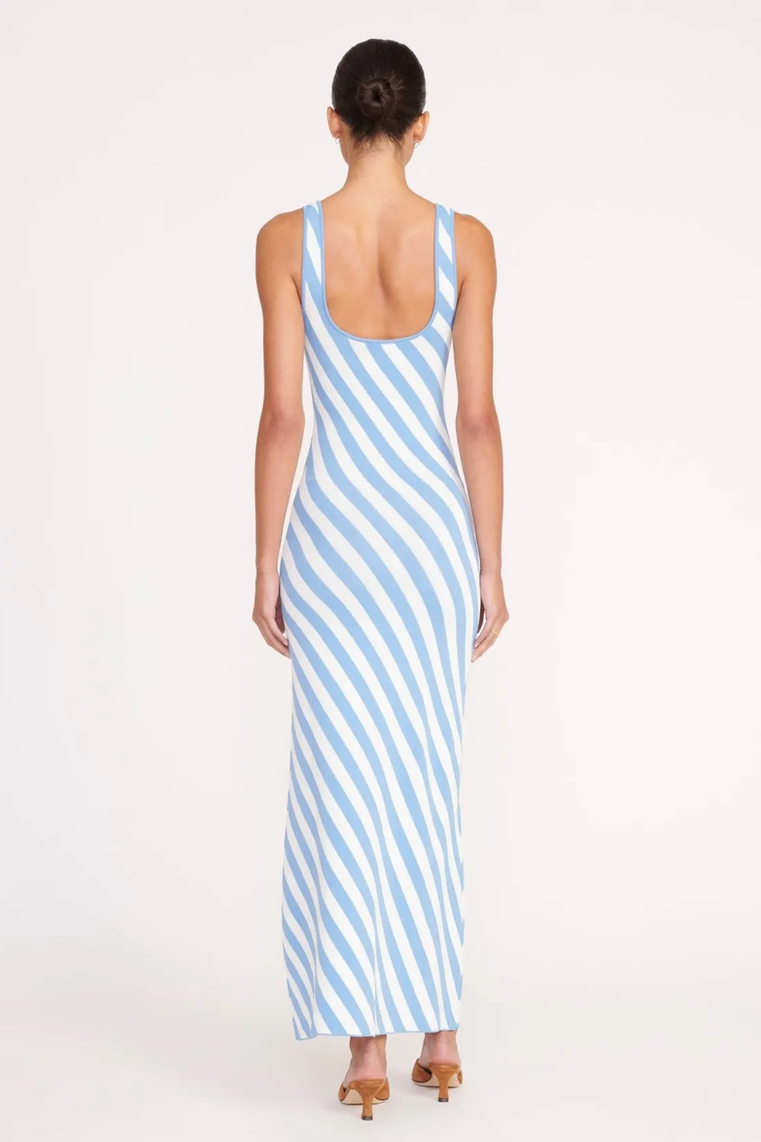 STAUD KATIE DRESS BLUE SEASHORE STRIPE BLUESEASHORESTRIPE Outlet