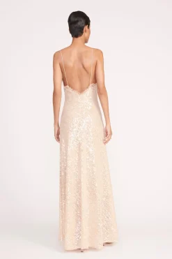 STAUD KEZIA DRESS   BEIGE Hot