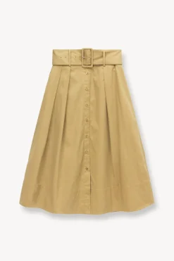 STAUD KINGSLEY SKIRT   KHAKI Sale