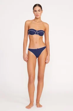 STAUD KIT BIKINI BOTTOM  NAVY WHITE NAVYWHITE Outlet