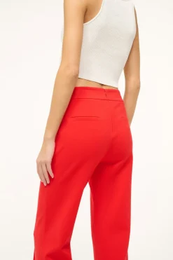 STAUD KNACK PANT  RED ROSE REDROSE Hot