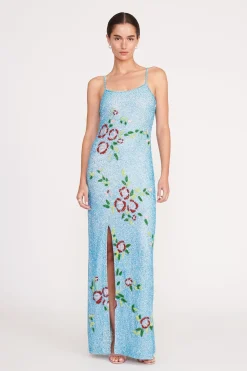 STAUD KOI DRESS  DIAMOND ROSE DIAMONDROSE New