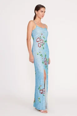 STAUD KOI DRESS  DIAMOND ROSE DIAMONDROSE New