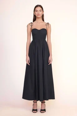 STAUD LANDRY DRESS BLACK New