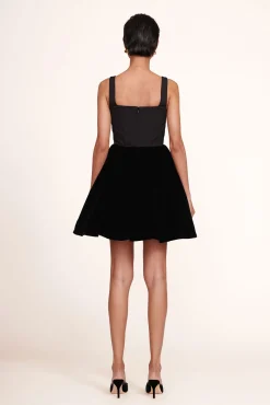 STAUD LANDSCAPE DRESS   BLACK Outlet