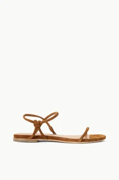 STAUD LAUREL SANDAL  TAN SUEDE TANSUEDE Best