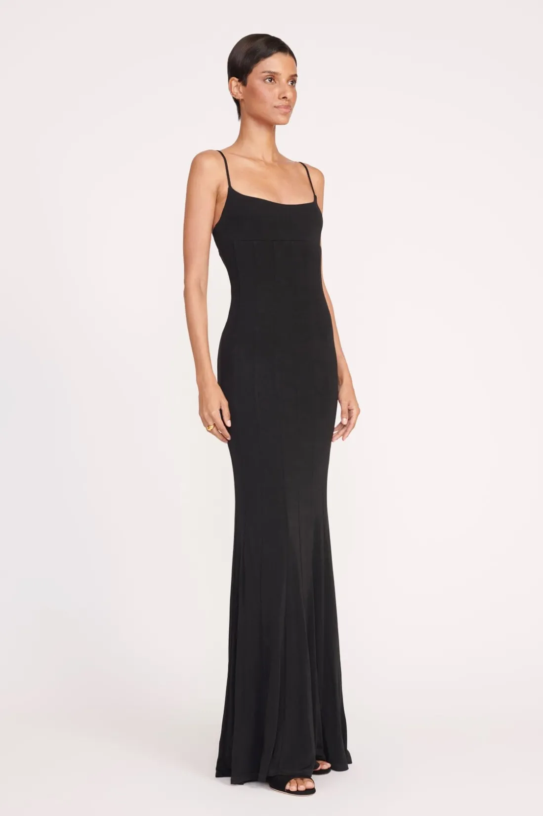 STAUD LAUREN DRESS BLACK Best
