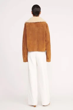 STAUD LENORA JACKET   TAN Best