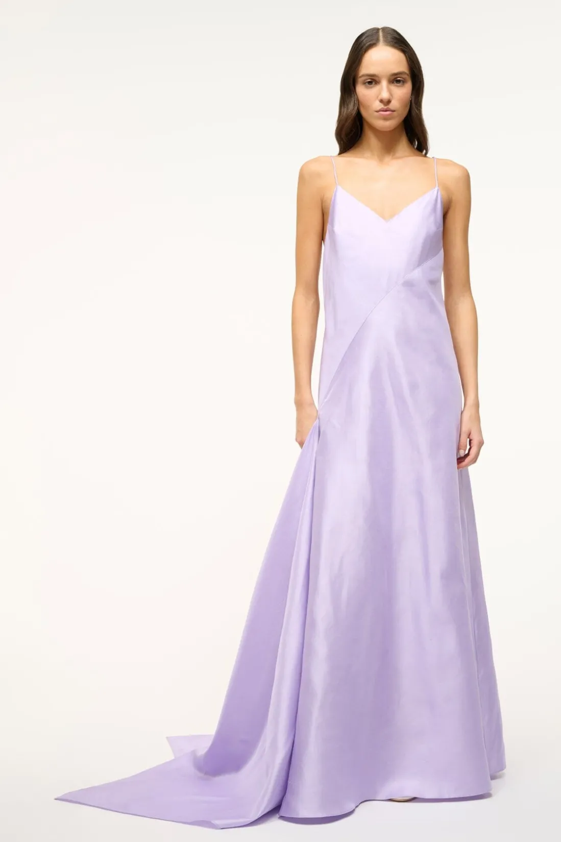 STAUD LEONARDO DRESS LILAC Outlet