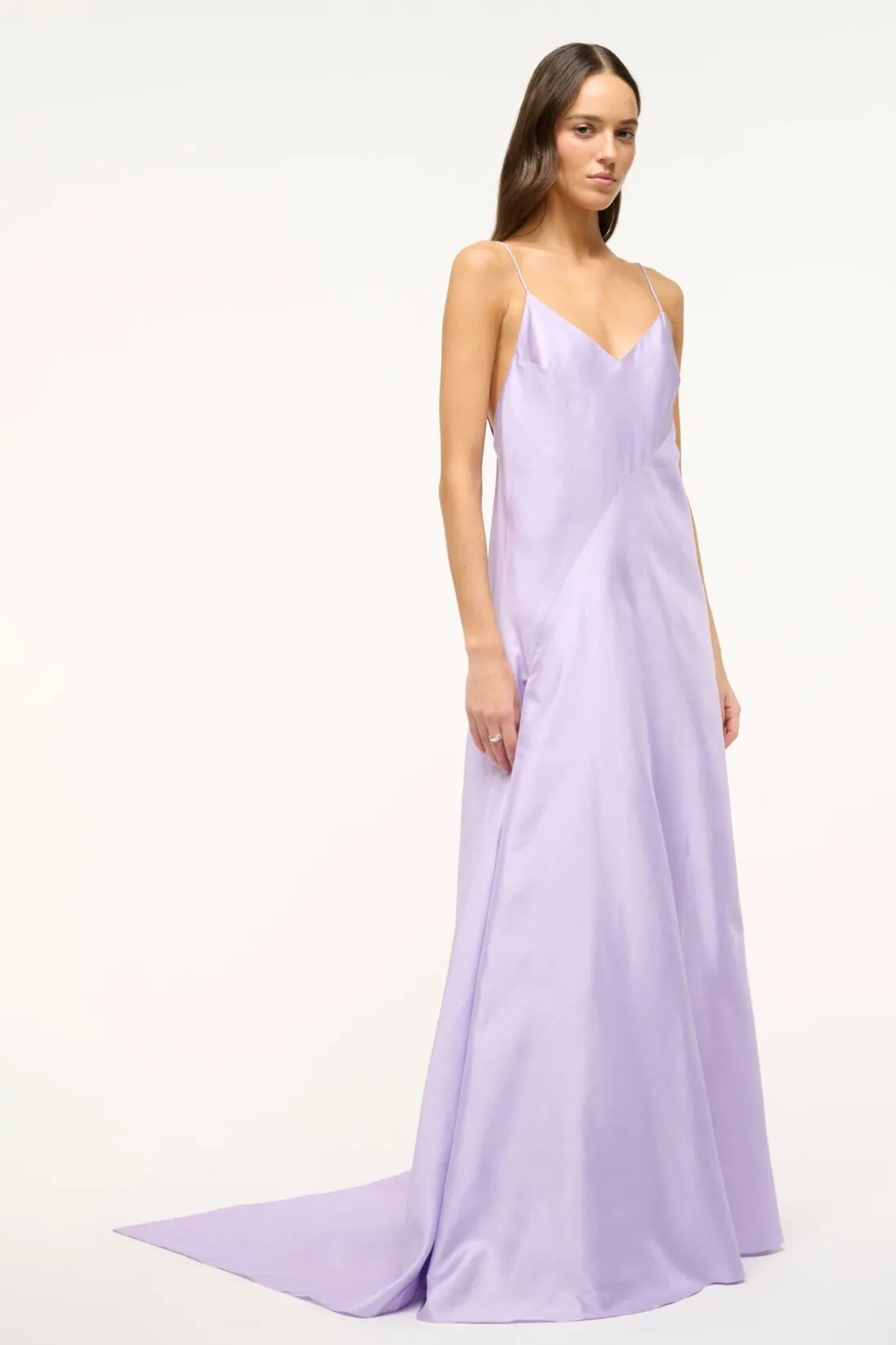 STAUD LEONARDO DRESS LILAC Outlet