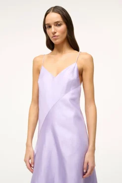 STAUD LEONARDO DRESS LILAC Outlet