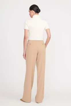 STAUD LILOU SWEATER   IVORY Best