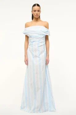 STAUD LIPARI DRESS  ADRIATIC STRIPE ADRIATICSTRIPE Best