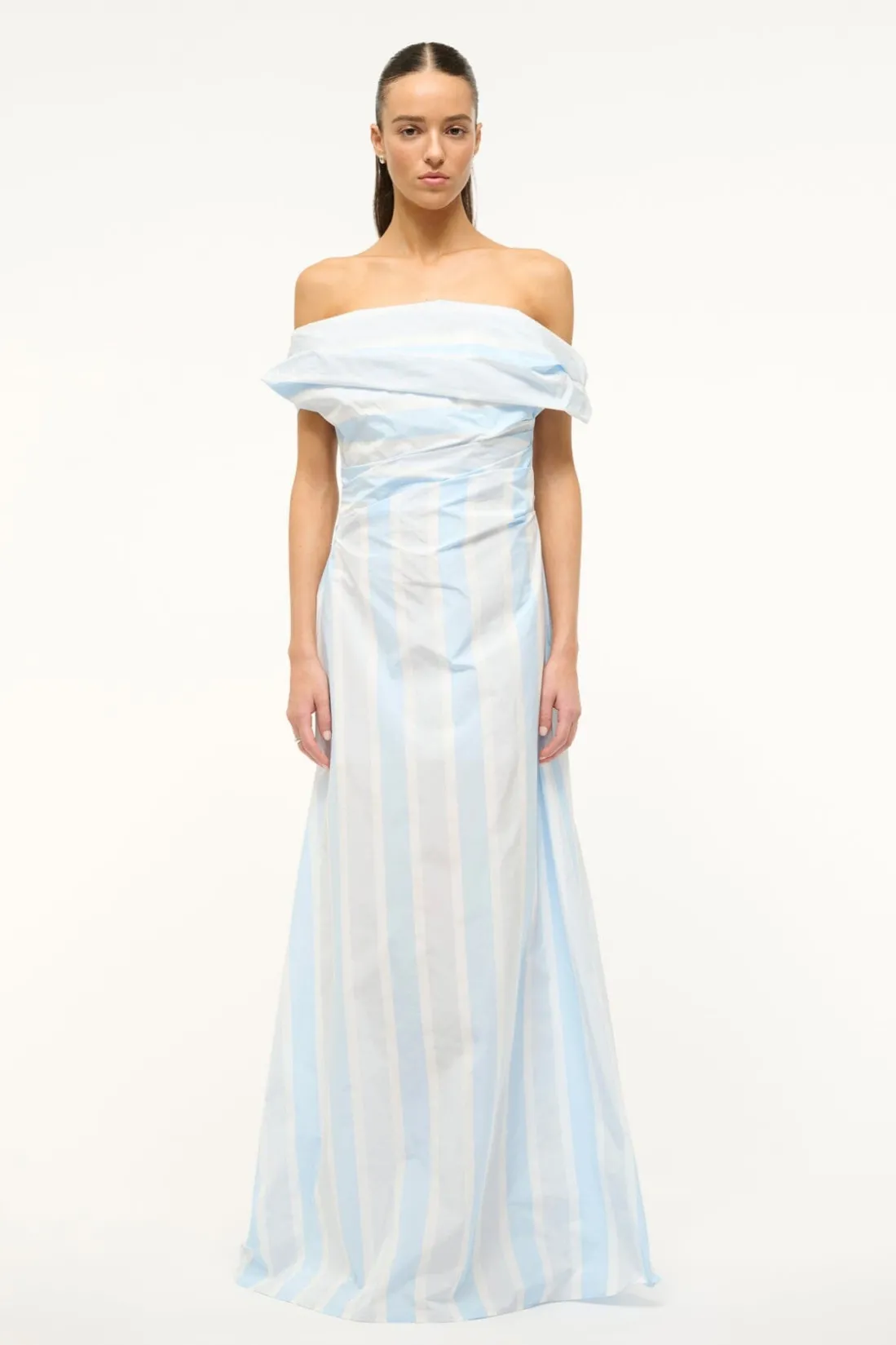 STAUD LIPARI DRESS ADRIATIC STRIPE ADRIATICSTRIPE Best