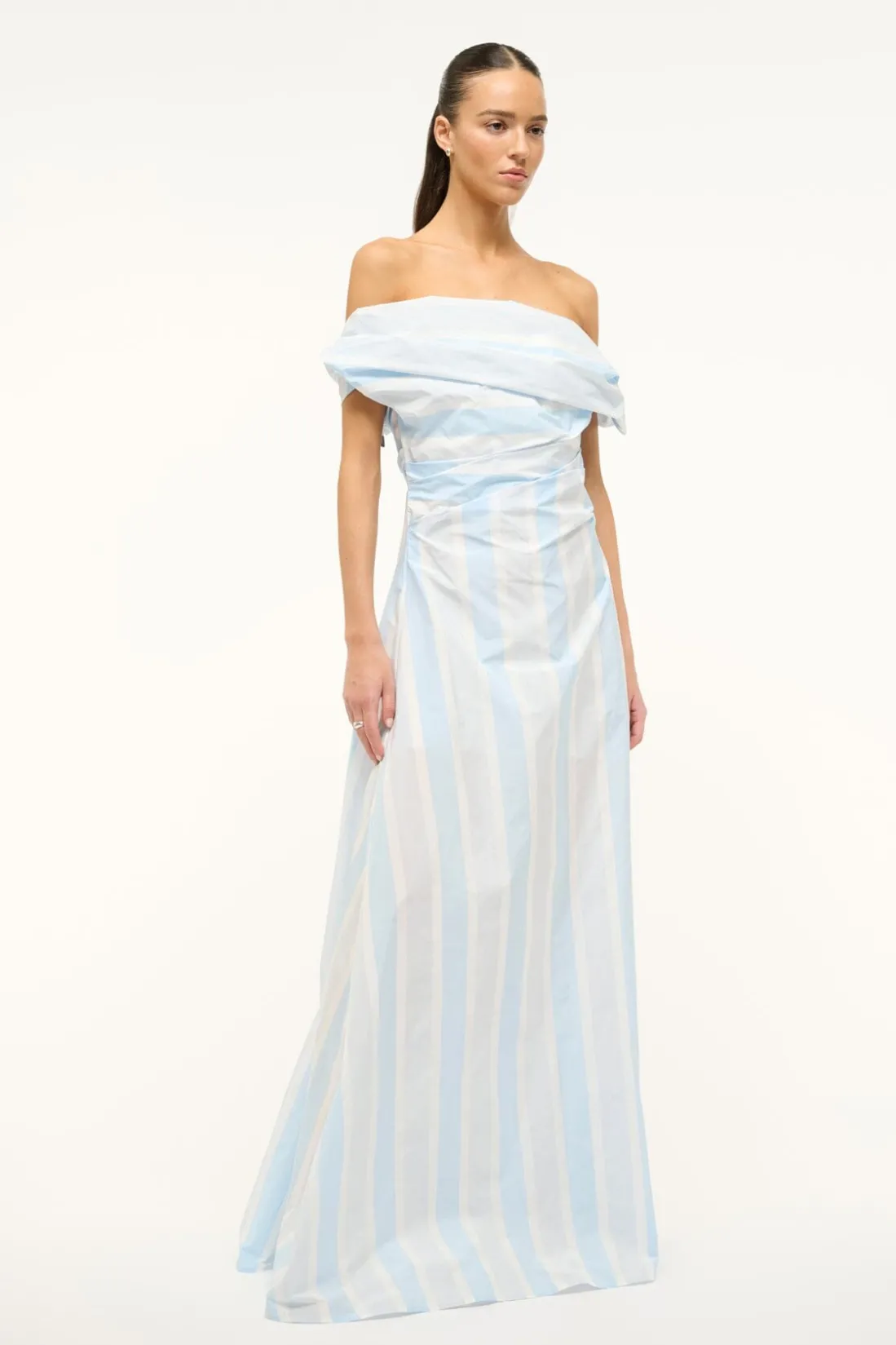 STAUD LIPARI DRESS ADRIATIC STRIPE ADRIATICSTRIPE Best