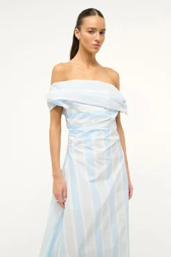 STAUD LIPARI DRESS ADRIATIC STRIPE ADRIATICSTRIPE Best