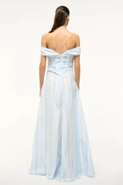 STAUD LIPARI DRESS ADRIATIC STRIPE ADRIATICSTRIPE Best