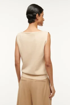STAUD LONG LUISA SHORT   CAMEL Clearance
