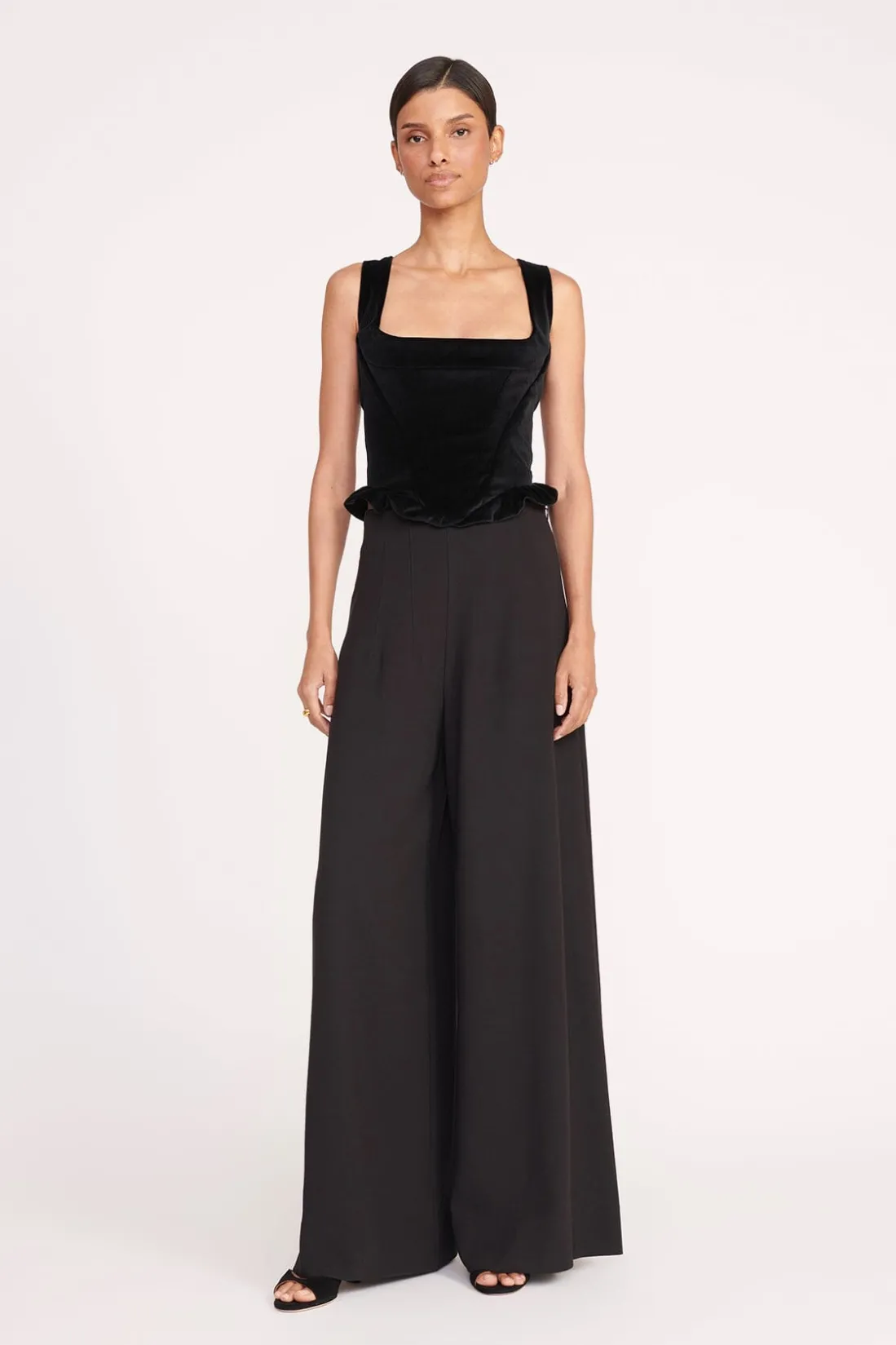 STAUD LORELAI TOP BLACK Clearance