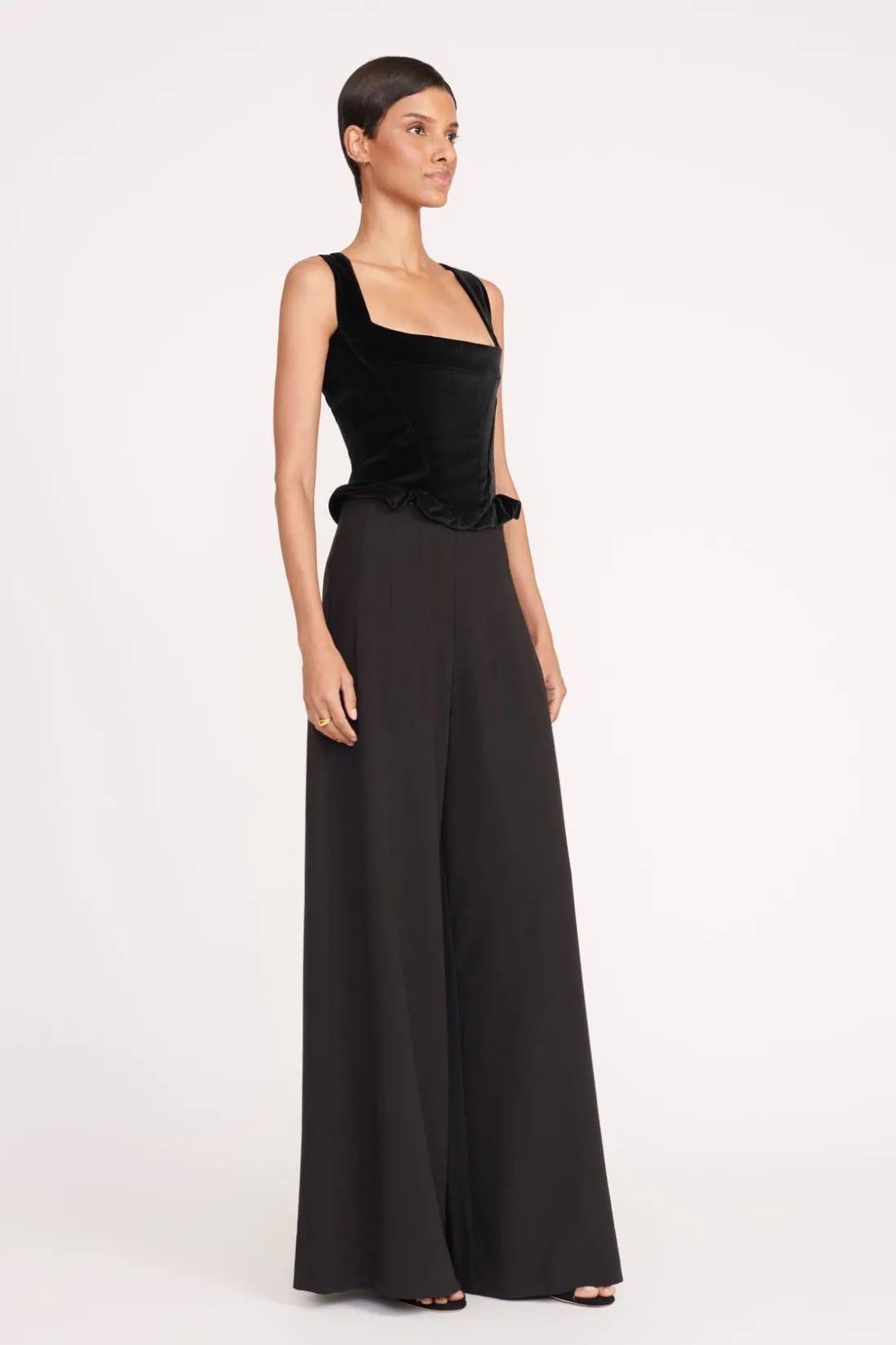 STAUD LORELAI TOP BLACK Clearance