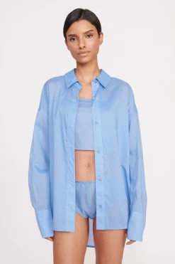 STAUD LOVEINA TOP   AZURE Outlet