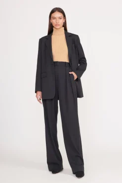 STAUD LUISA PANT  BLACK SUITING BLACKSUITING Hot